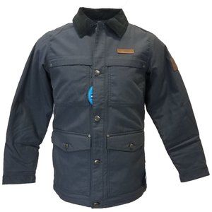 Columbia Loma Vista Flannel Men’s Small Blue Midweight Work Jacket